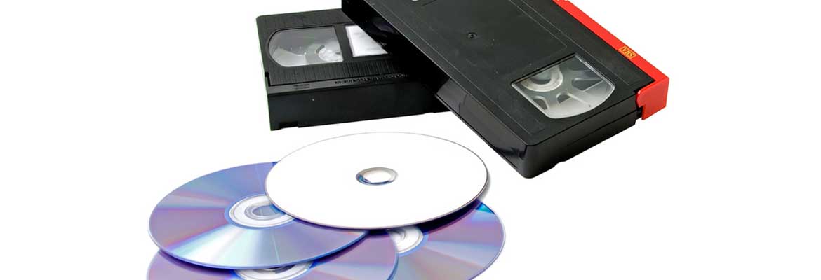 VHS Tapes Transferred To DVD