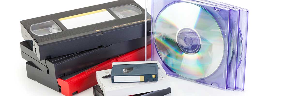 Old Camcorder Mini Tapes Transferred To DVD